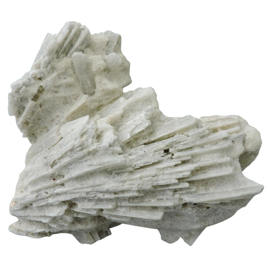 A majestic formation of a tremolite mineral