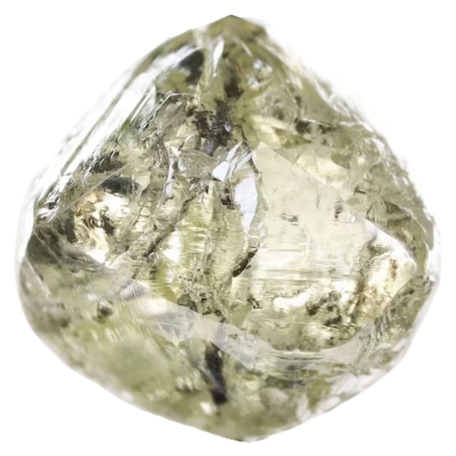 rough transparent diamond