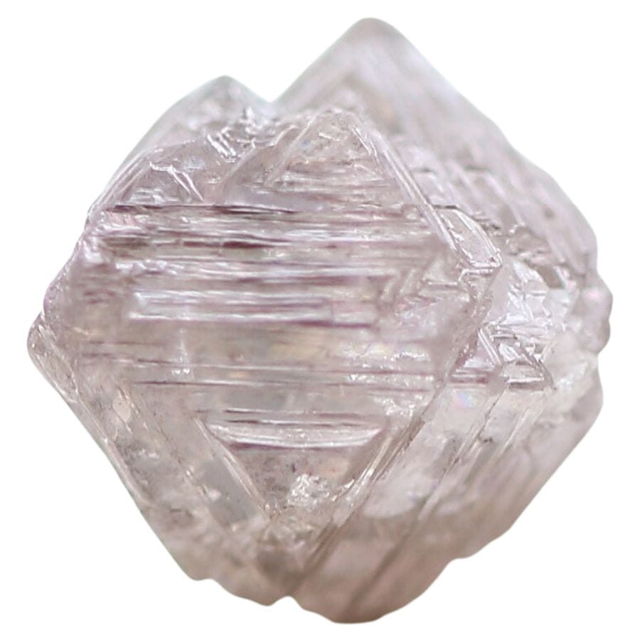 raw white diamond