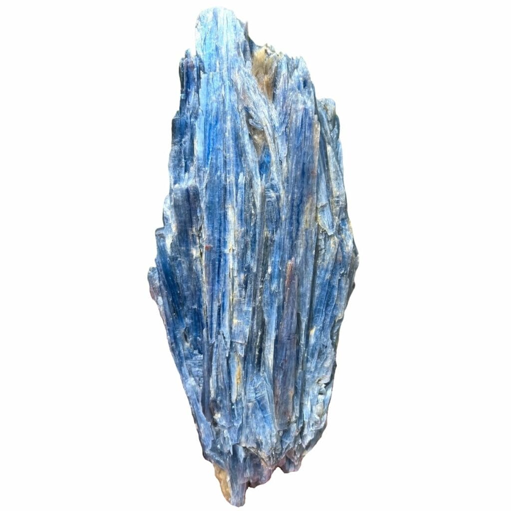 blue kyanite crystal cluster