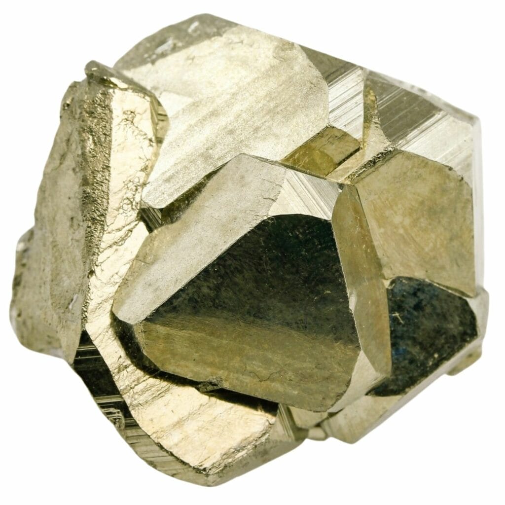 golden pyrite crystal 