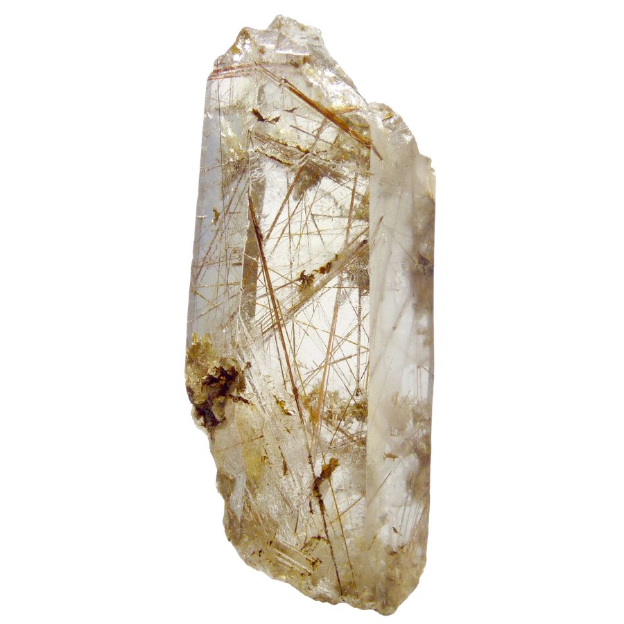 clear rutilated quartz
