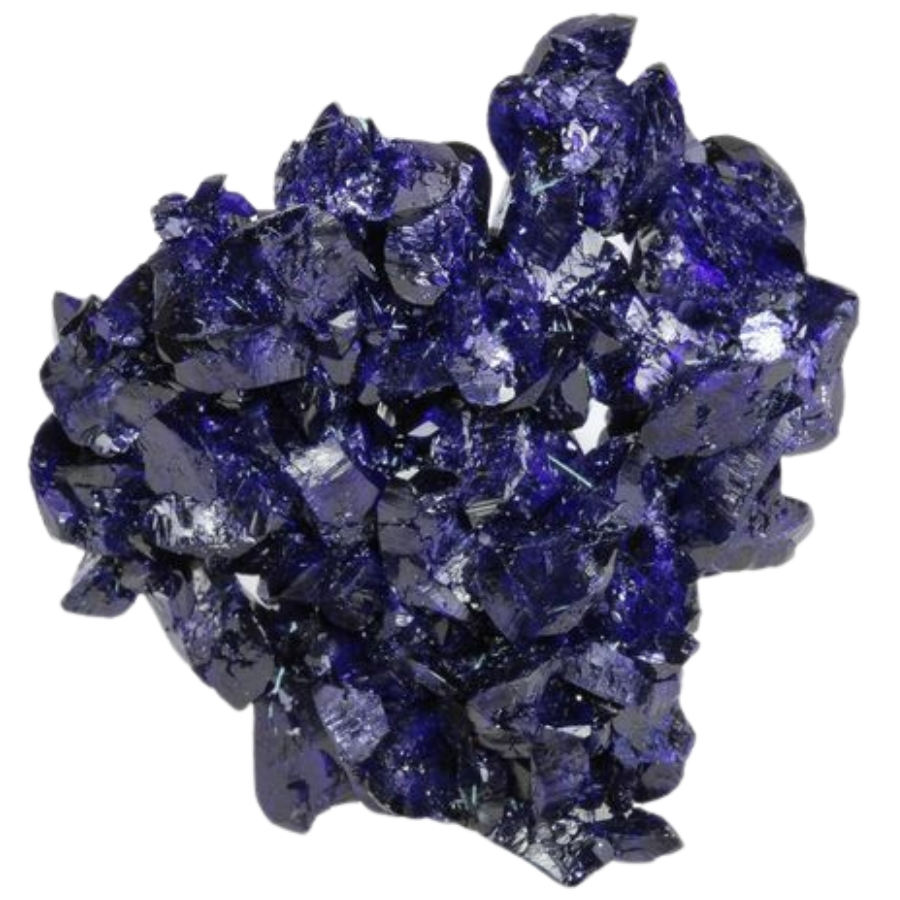 A gorgeous genuine azurite crystal