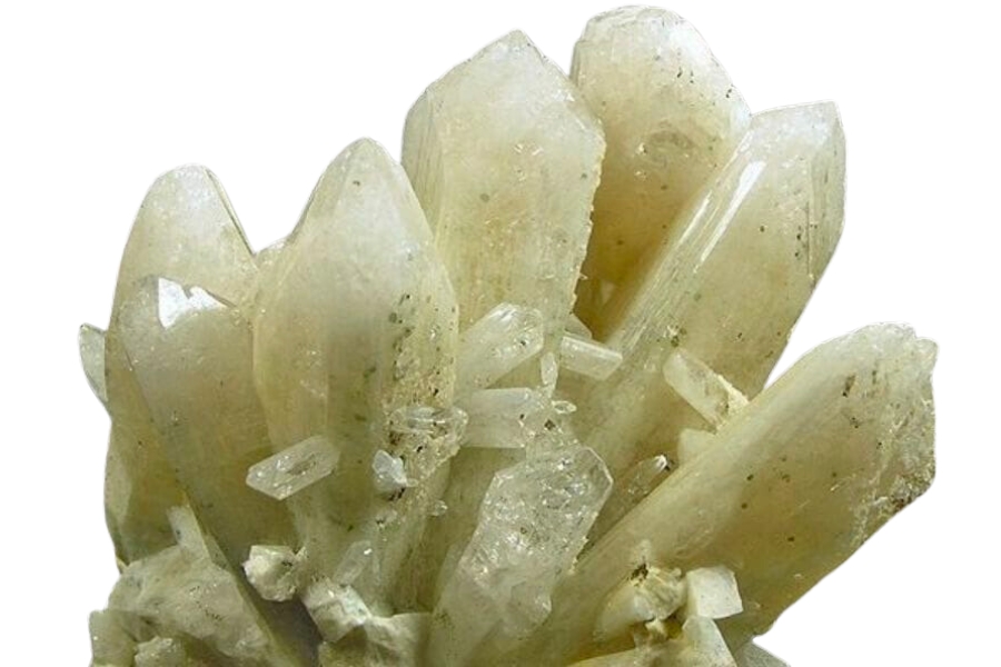 An astonishing danburite with 5 long crystals