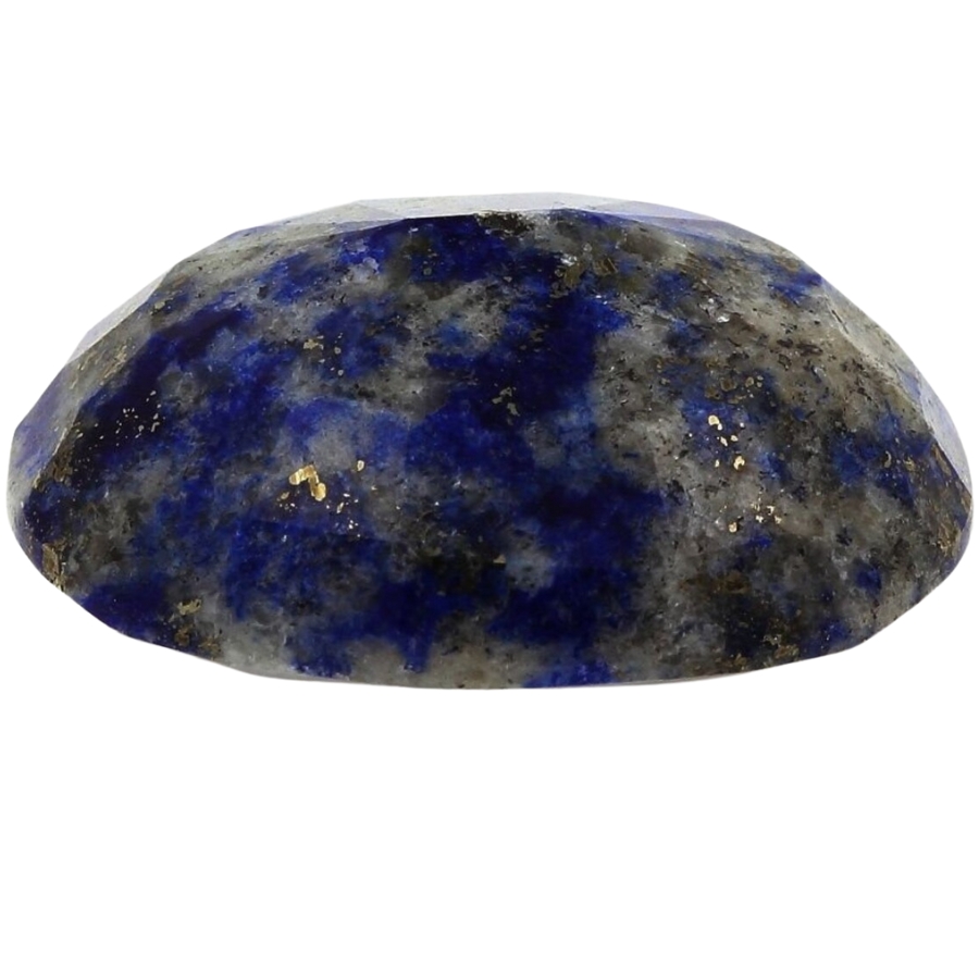 A unique and other-wordly lapis lazuli raw crystal