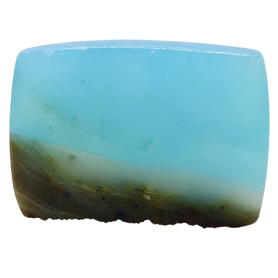 A beautiful polished Peruvian Opal with a lovely gradient 