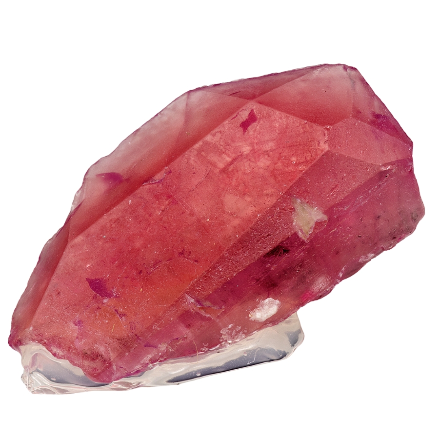 A dazzling genuine and rare pezzottaite crystal