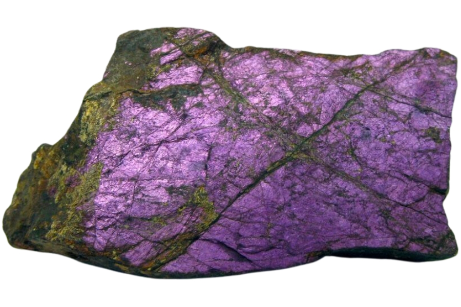 A pretty huge chunk of purpurite