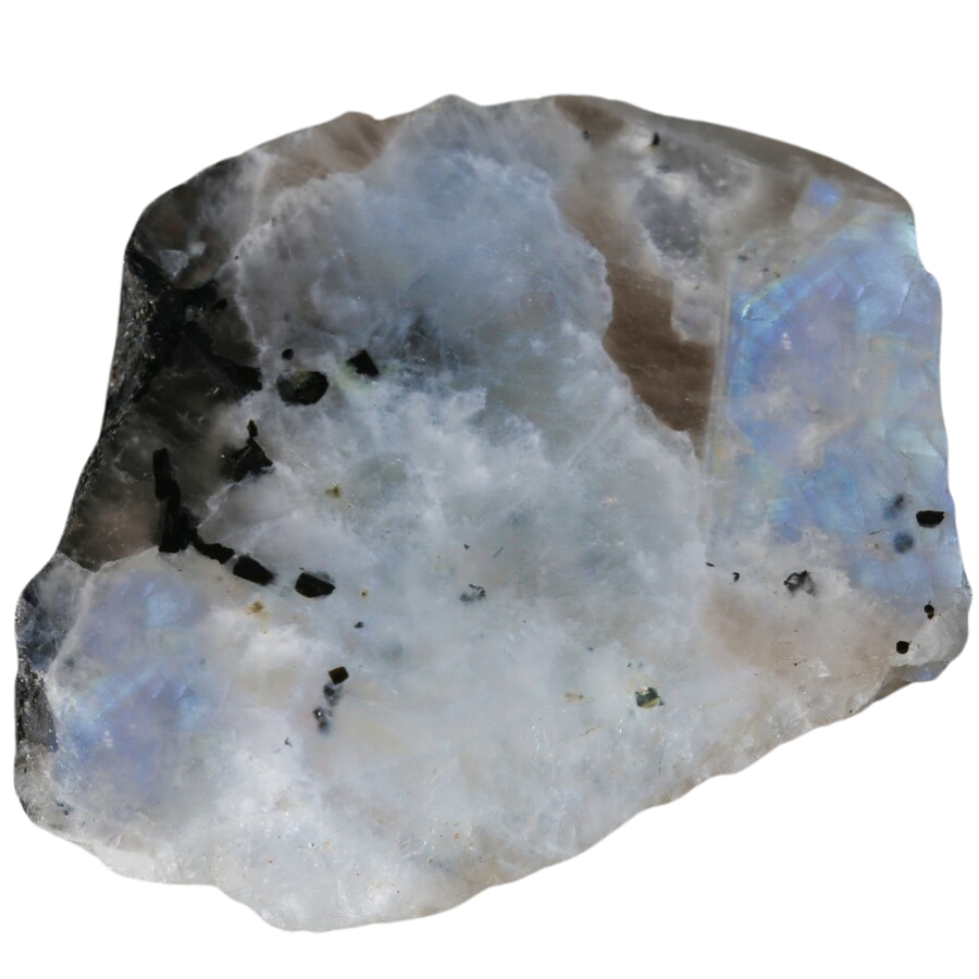 A brilliant natural moonstone specimen