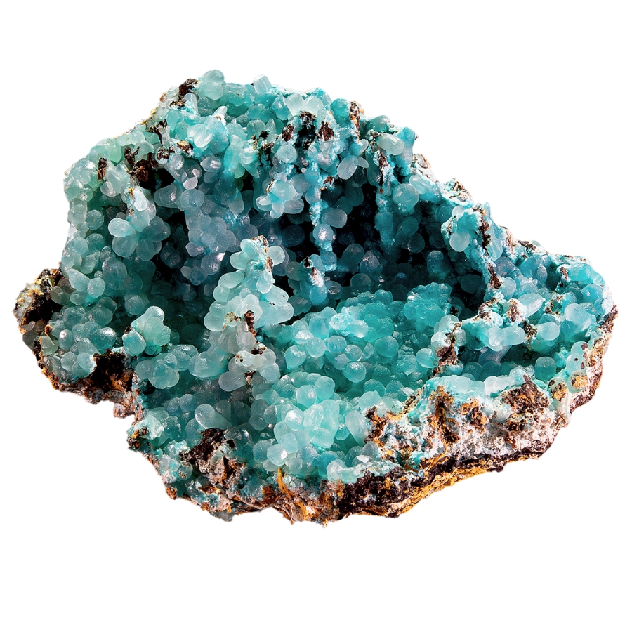 A lovely genuine smithsonite with bubble-like crystals