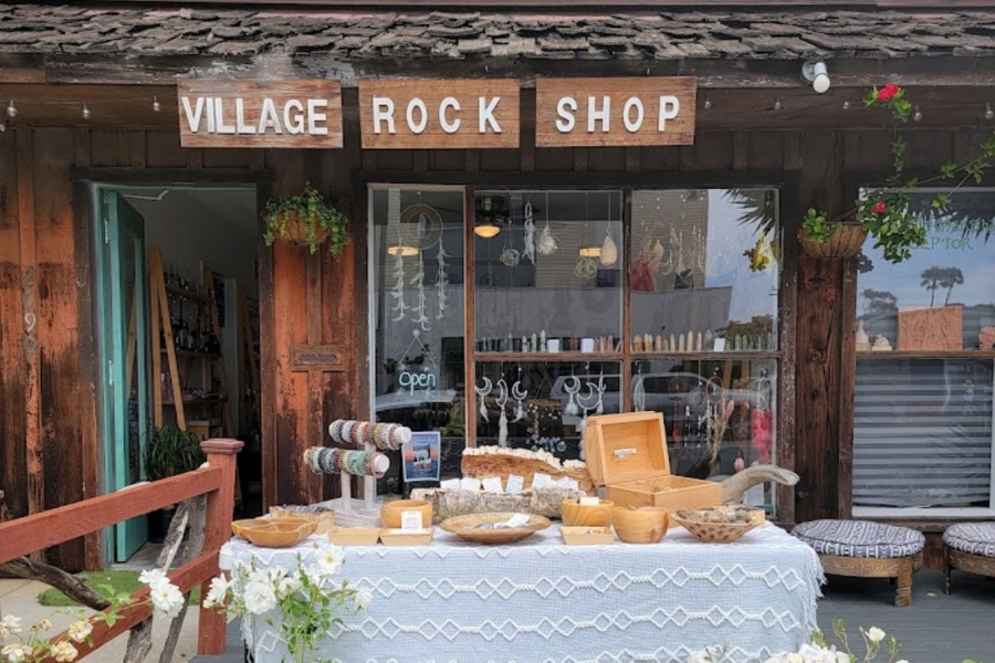 Village Rock Shop in California where you can find and purchase different jade minerals