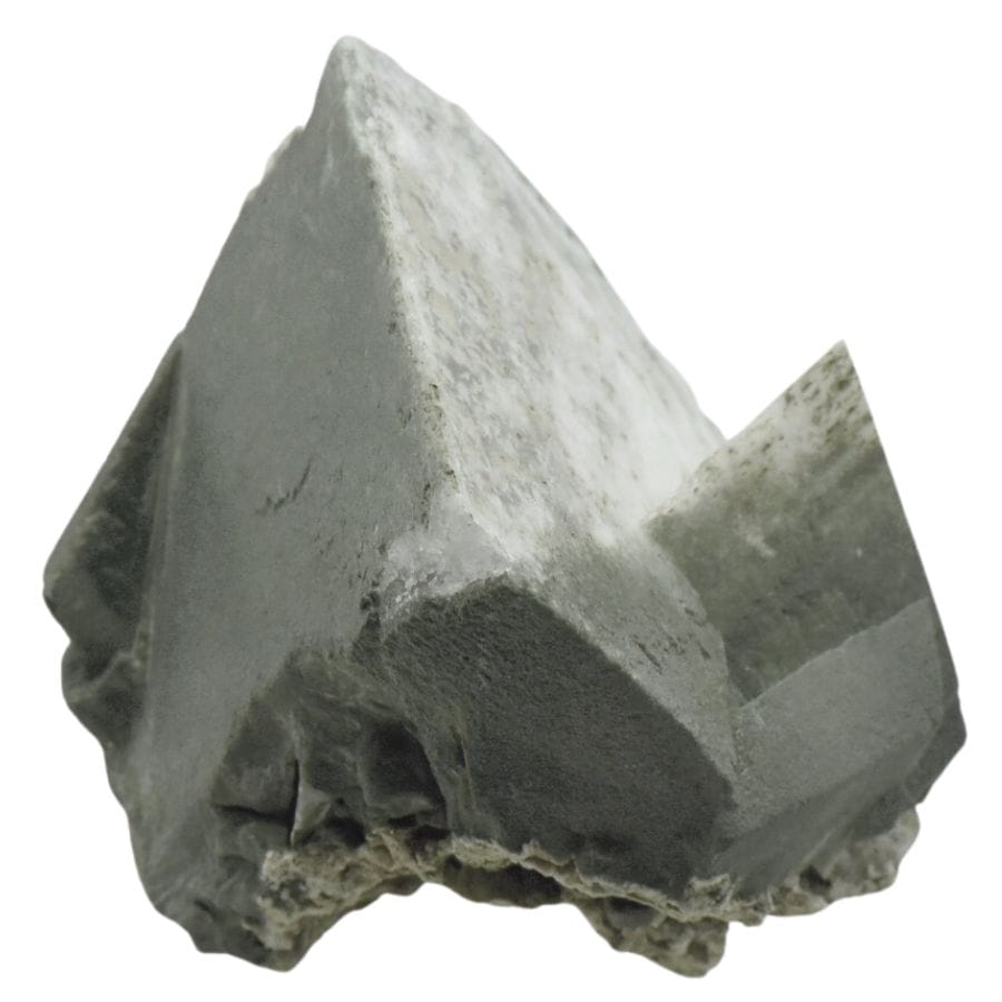 grayish adularia crystal