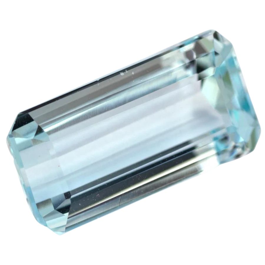 rectangular light blue aquamarine