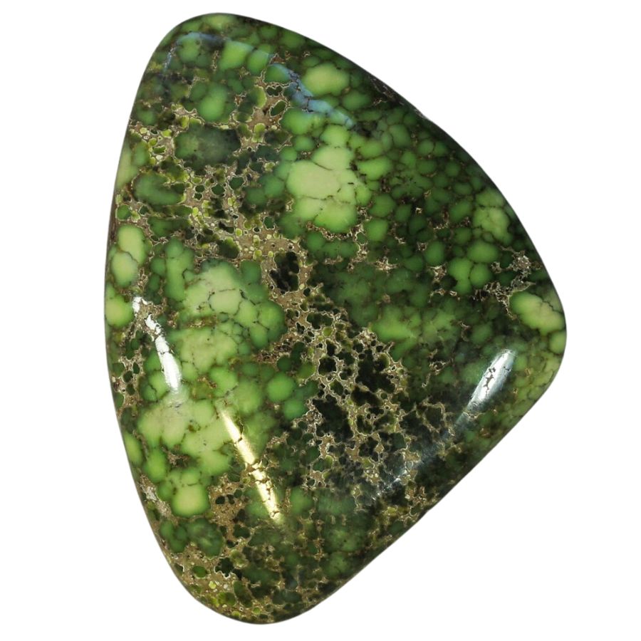 green Damale turquoise cabochon