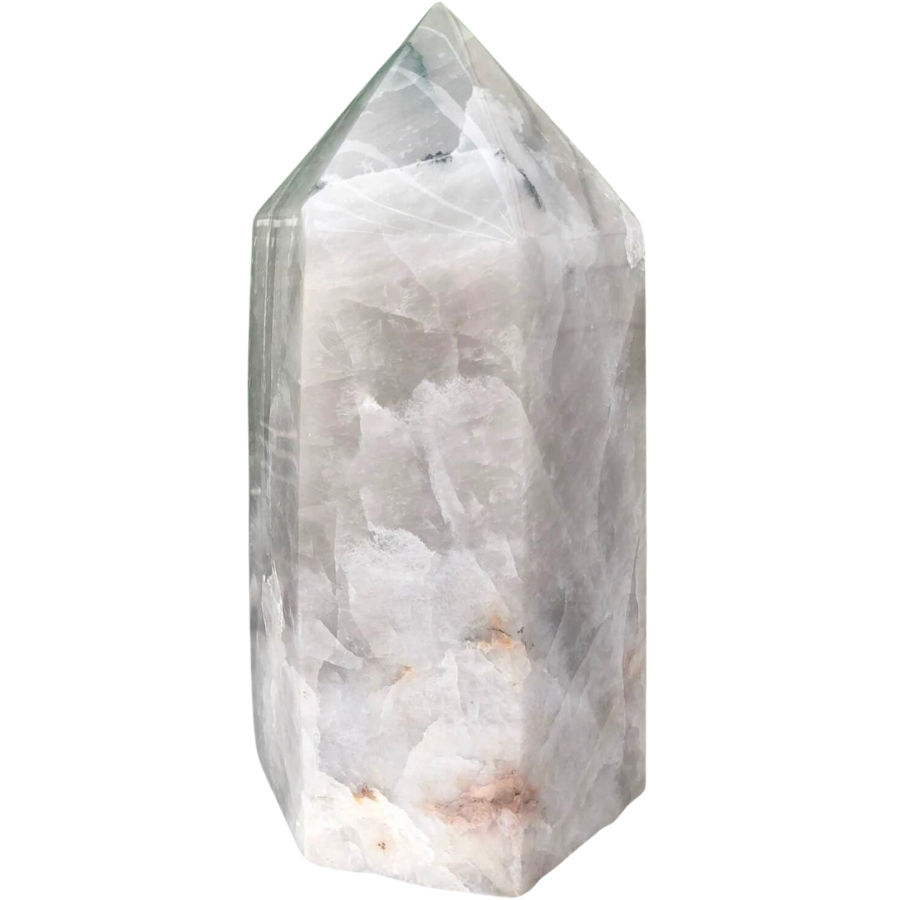 A beautiful and ethereal gray quartz tower