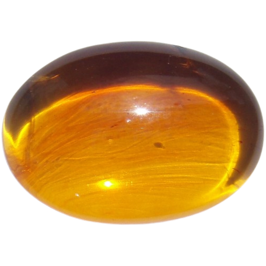 A smooth, clear Lebanese amber