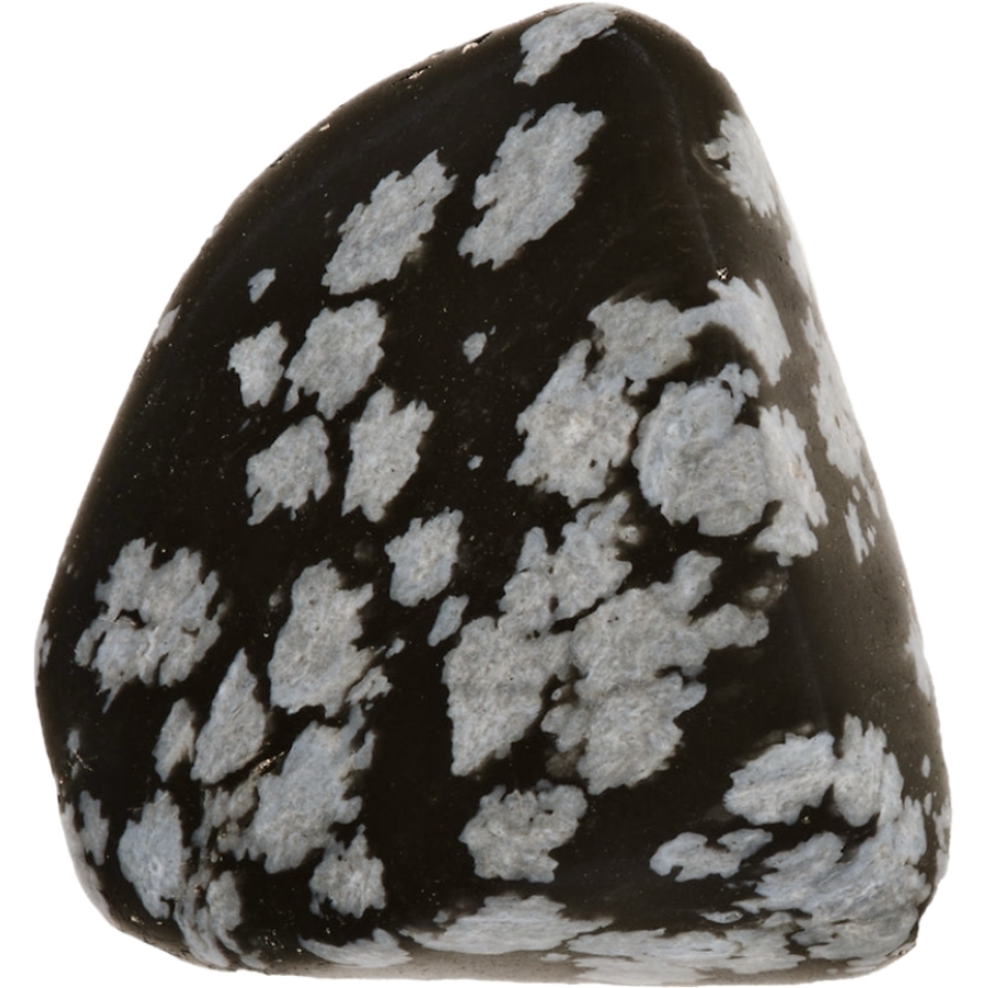 An interesting piece of snowflake obsidian