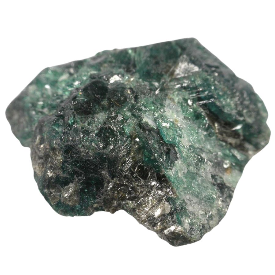 rough green alexandrite crystal