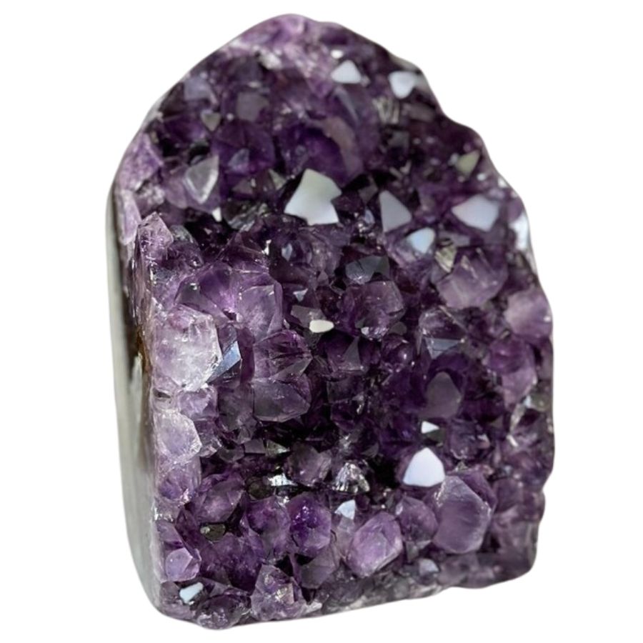 deep purple amethyst crystals