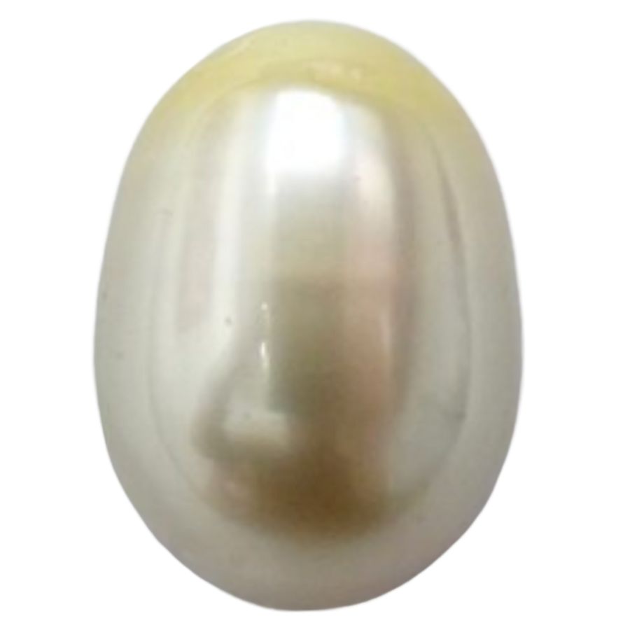 oval champagne pearl