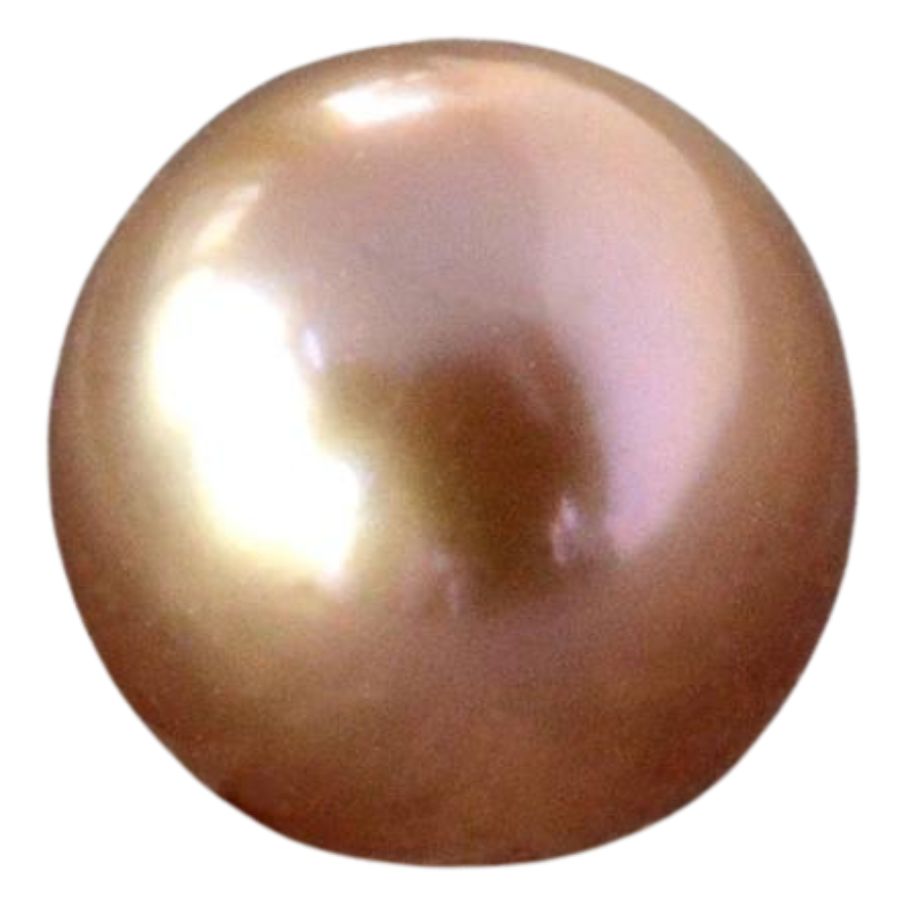 round bronze pearl