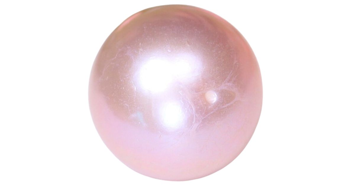 round pink pearl
