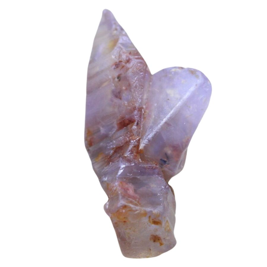 raw pale purple sapphire crystal