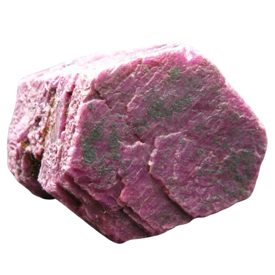 rough pink-red ruby