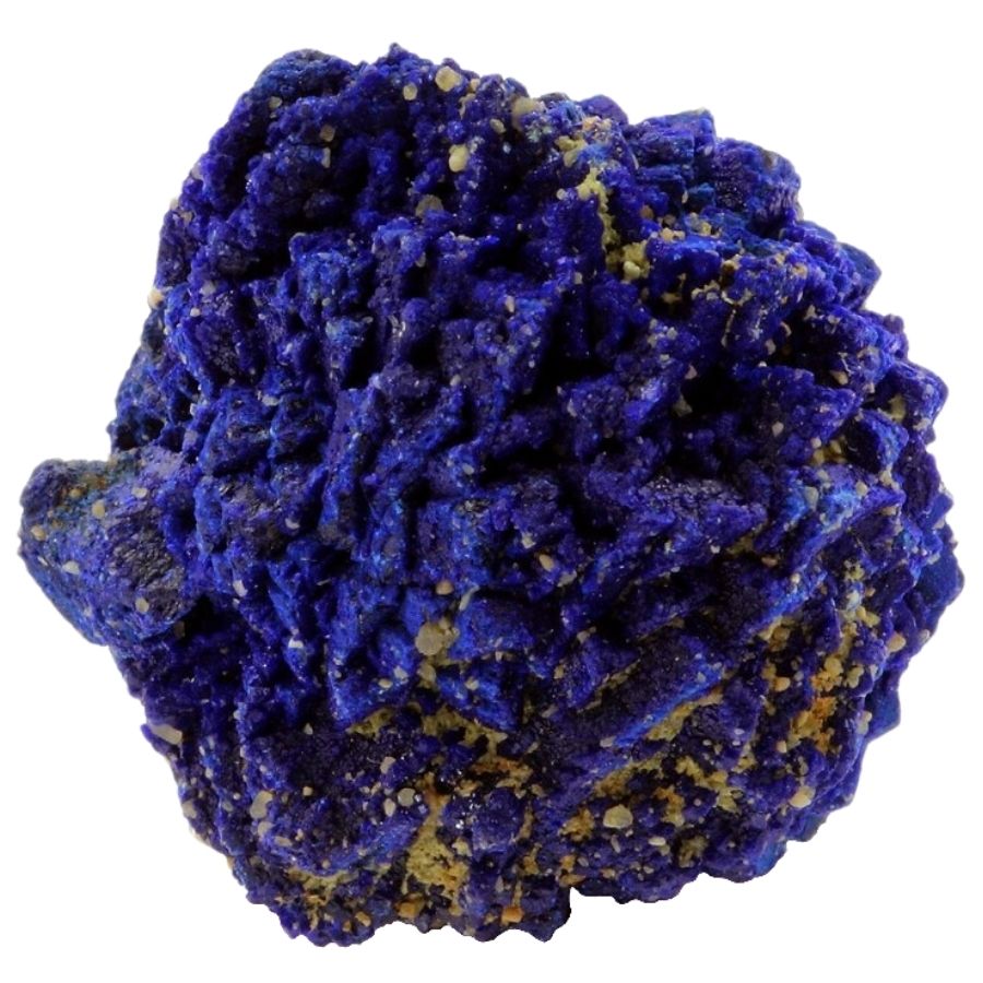 blue azurite crystal