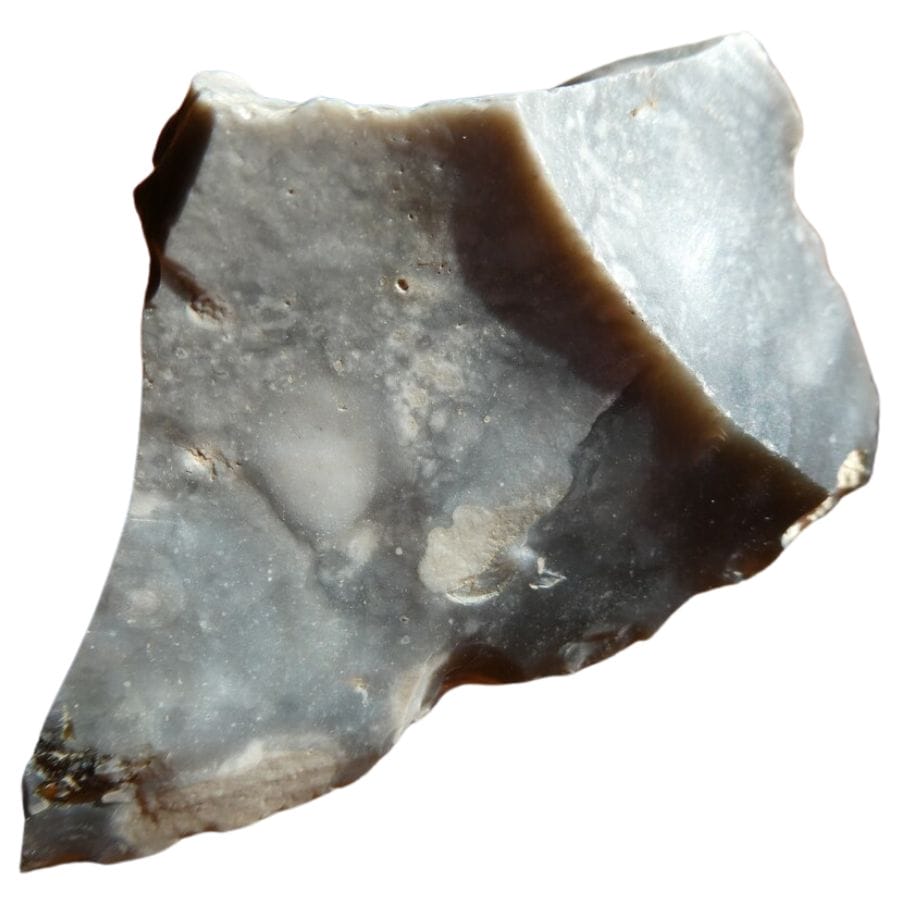 gray chert shard