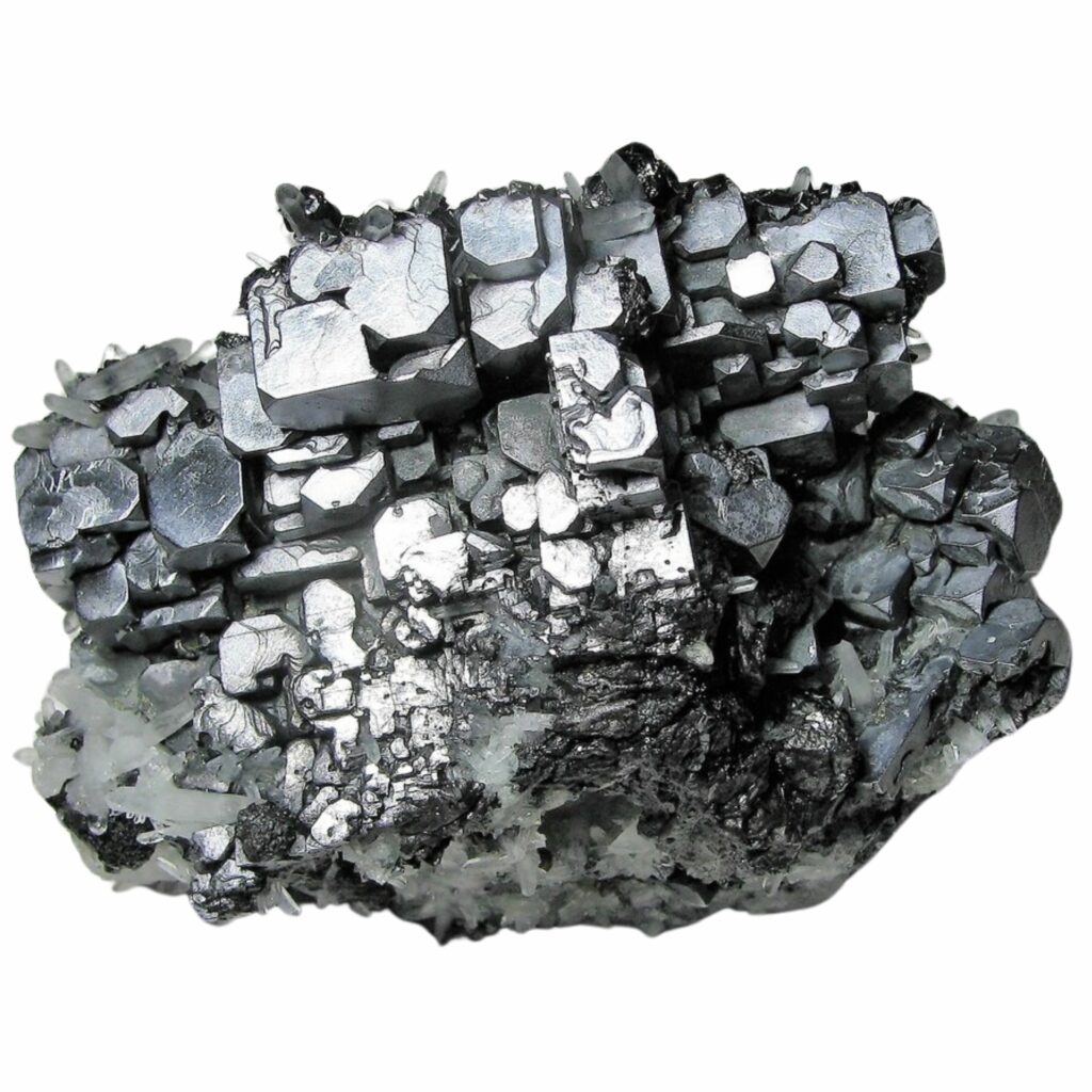 cubic silver galena cluster