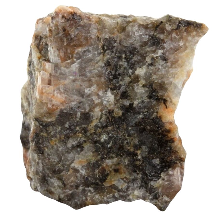 rough brown granite rock