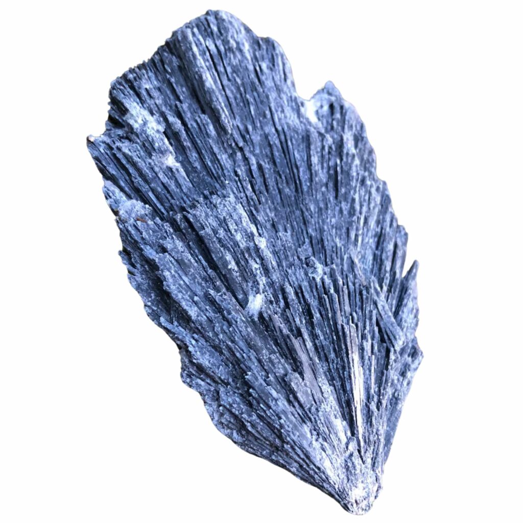 blue kyanite crystal spray