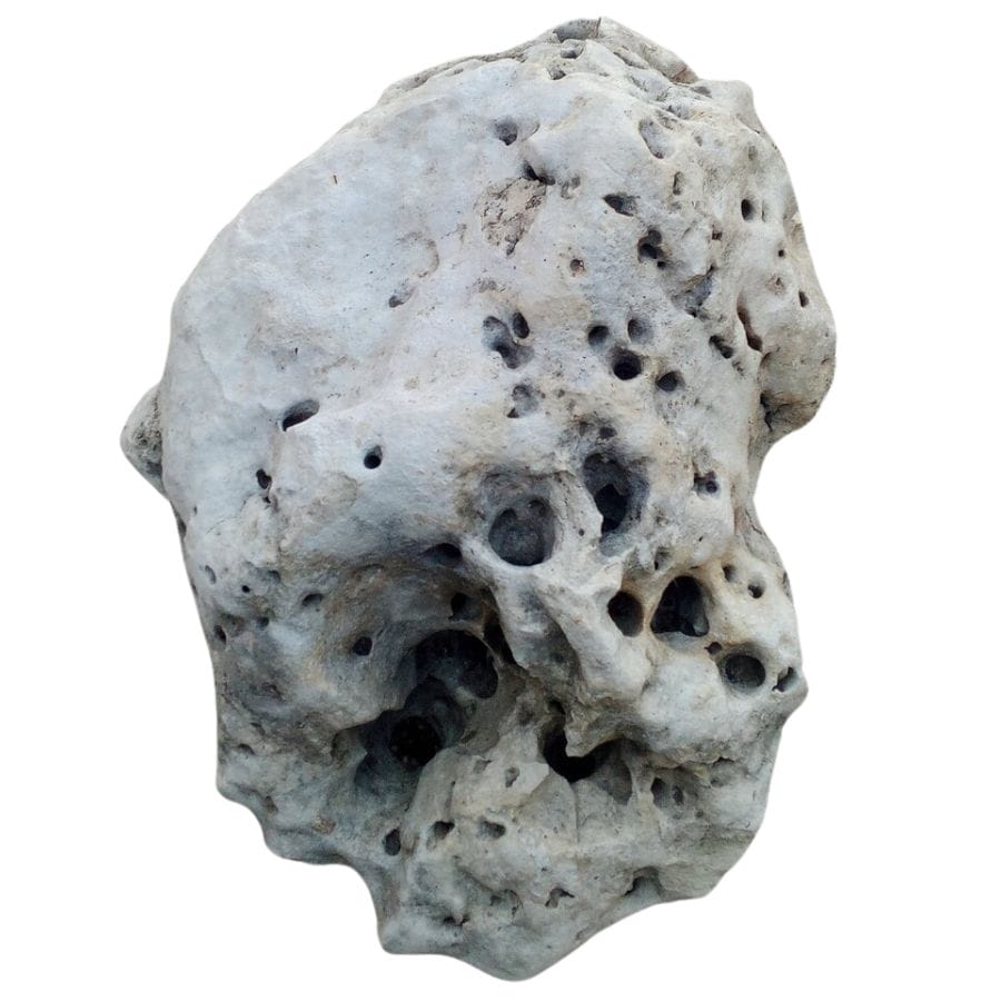 white limestone rock