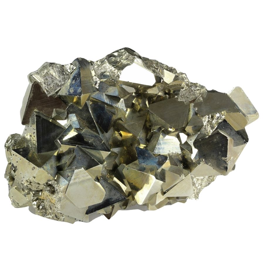 pyritohedral pyrite cluster