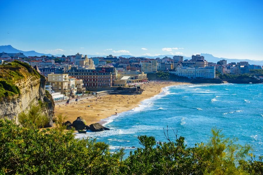 buildings along the shoreline