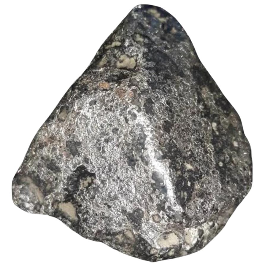 pyramid-shaped rough braggite