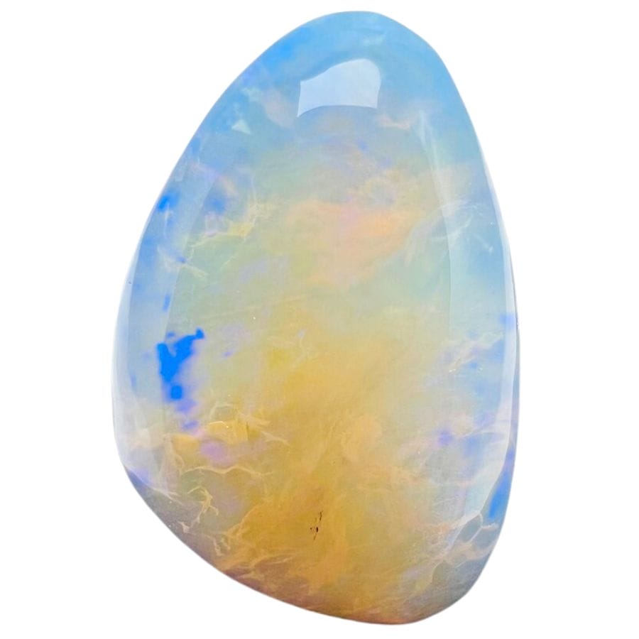 freeform crystal opal cabochon