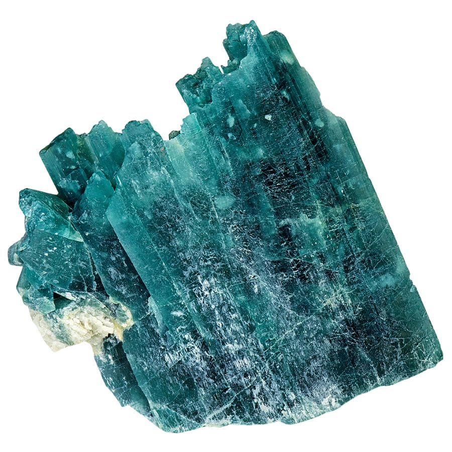 rough blue-green grandidierite crystal