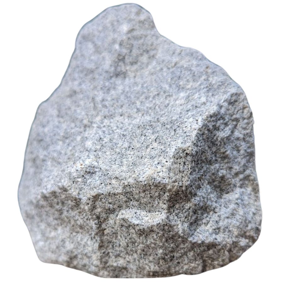 rough gray granite rock