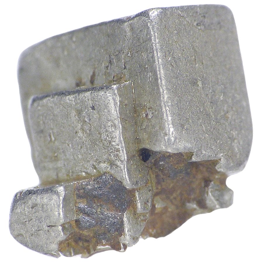 cubic silvery platinum crystal