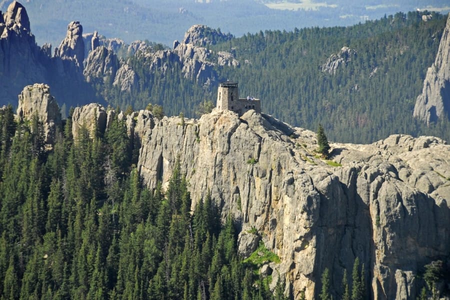 Stunning rock formation at Black Hills