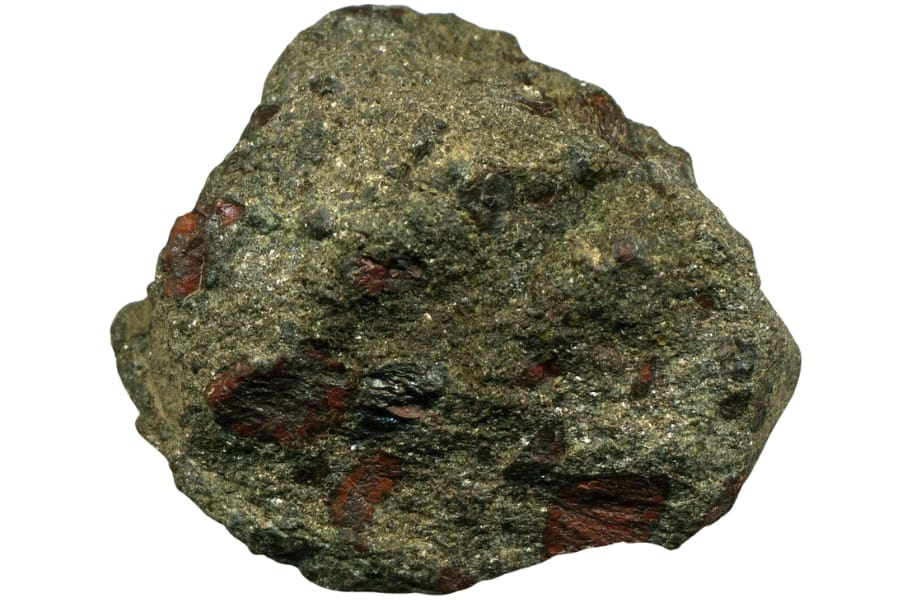 A raw kimberlite from the State Line Kimberlite District