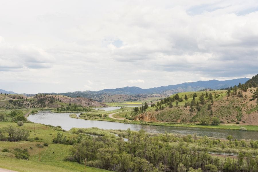 Missouri River bend