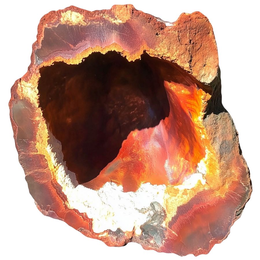 This image has an empty alt attribute; its file name is Jasper-Geode-1.jpg