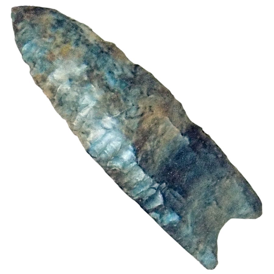 auriculate clovis arrowhead/projectile point