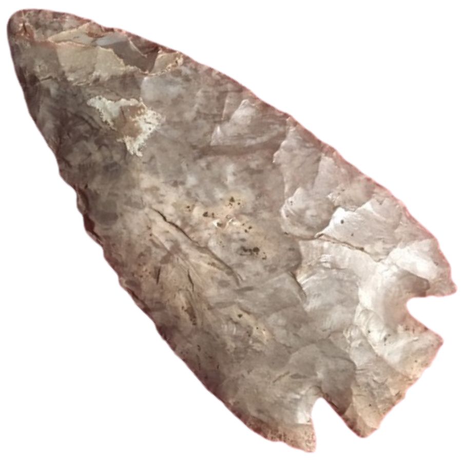 basal notched ouachita arrowhead/projectile point