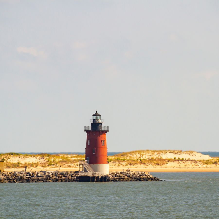 lighthouse on a beach