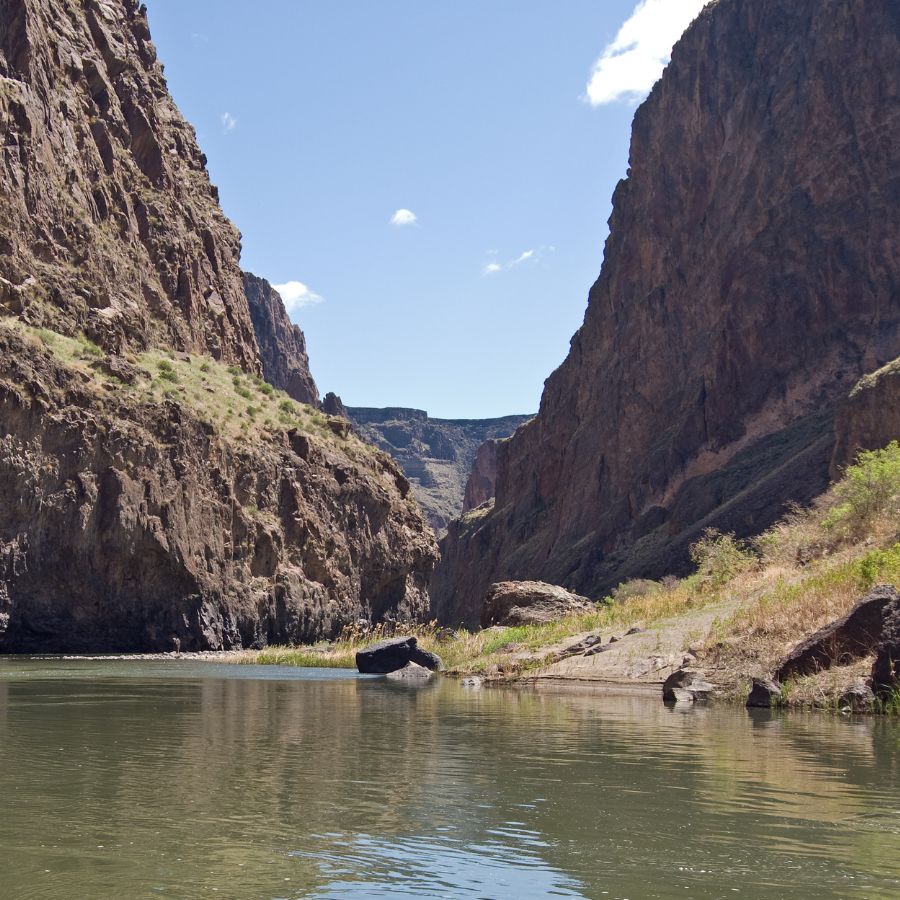 river in a canyon