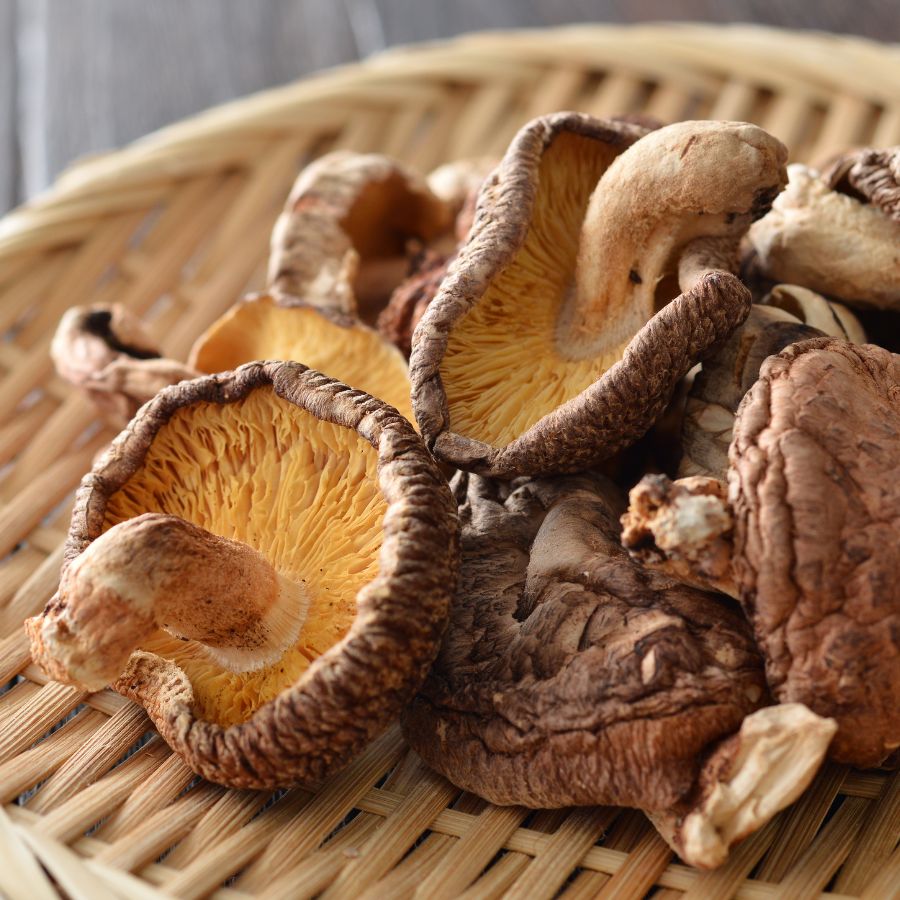 dried shiitake mushrooms